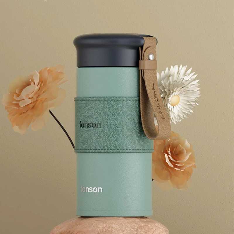 Cute Water Bottle Thermal g Portable Thermos Bottle For Tea Travel Insated Coffee Cup Stainless Steel Vacuum Flask 330ml Y251021