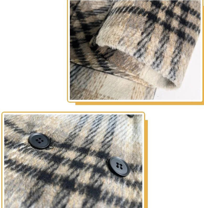 Teenager Kids Khaki Winter Thick Warm Wool Coat Boys Windproof Outdoor Long Jacket Children Pography Woolen Coat 315Y 251017