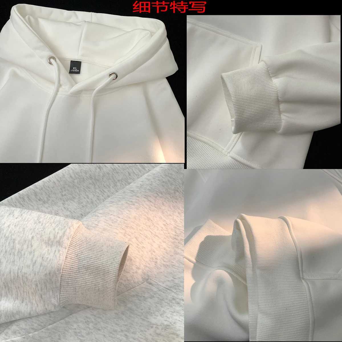 Hoodie mens trendy brand versatile Hong Kong style high street American printed top autumn and winter coat W251021