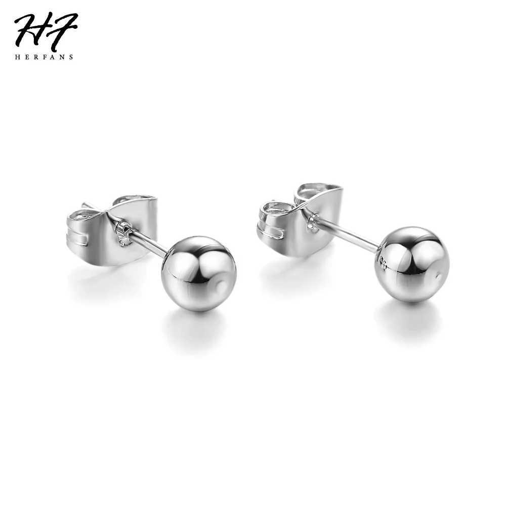 Simple Little Bean Shaped Stud Earring For Women Rose White Gold Color Metal Fashion Jewelry Gift For Girls Daily Party E445 J251021