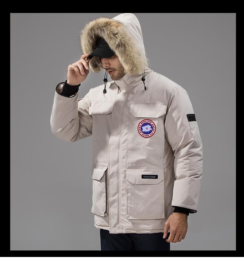 Winter Windproof Jacket For Men Designer Hoodie Jacket Tracksuit Men Polo Veste Coat With Detachable Hood, Workwear Jacket, Fleece-lined, Thickened, W