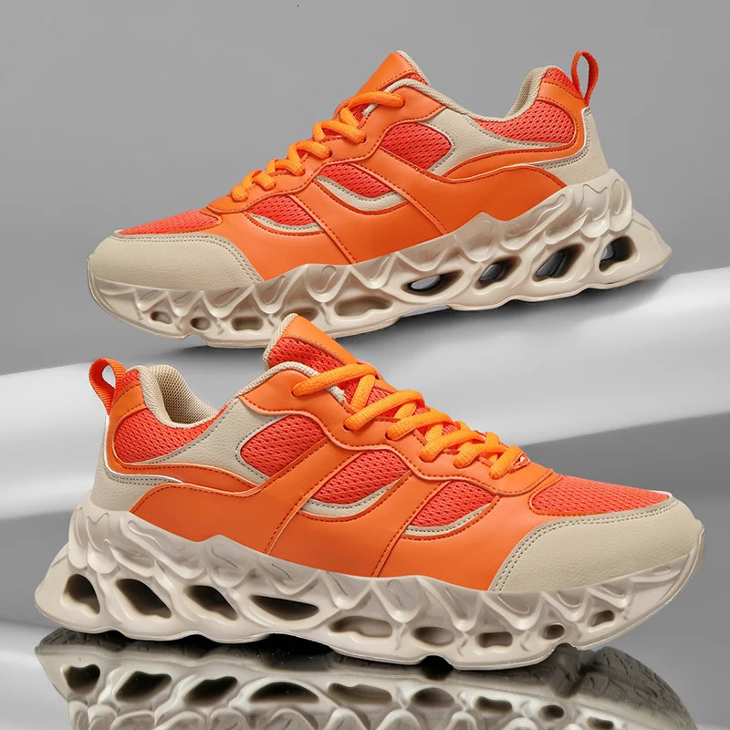 YRZL Mens Casual Breathable Mesh Running Sneakers Men Lightweight Comfortable Walking Shoes Non Slip Fashion Sport Shoes Outdoor 251017