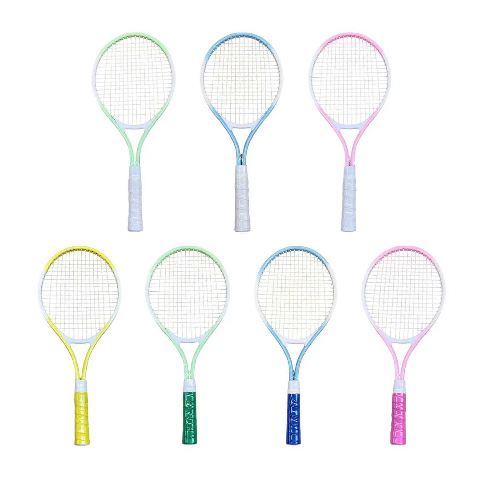 Tennis Racket Tennis Equipment Practical High Strength Nylon Strings Tennis Racquet for Park Recreational Garden Outdoor Game W251021