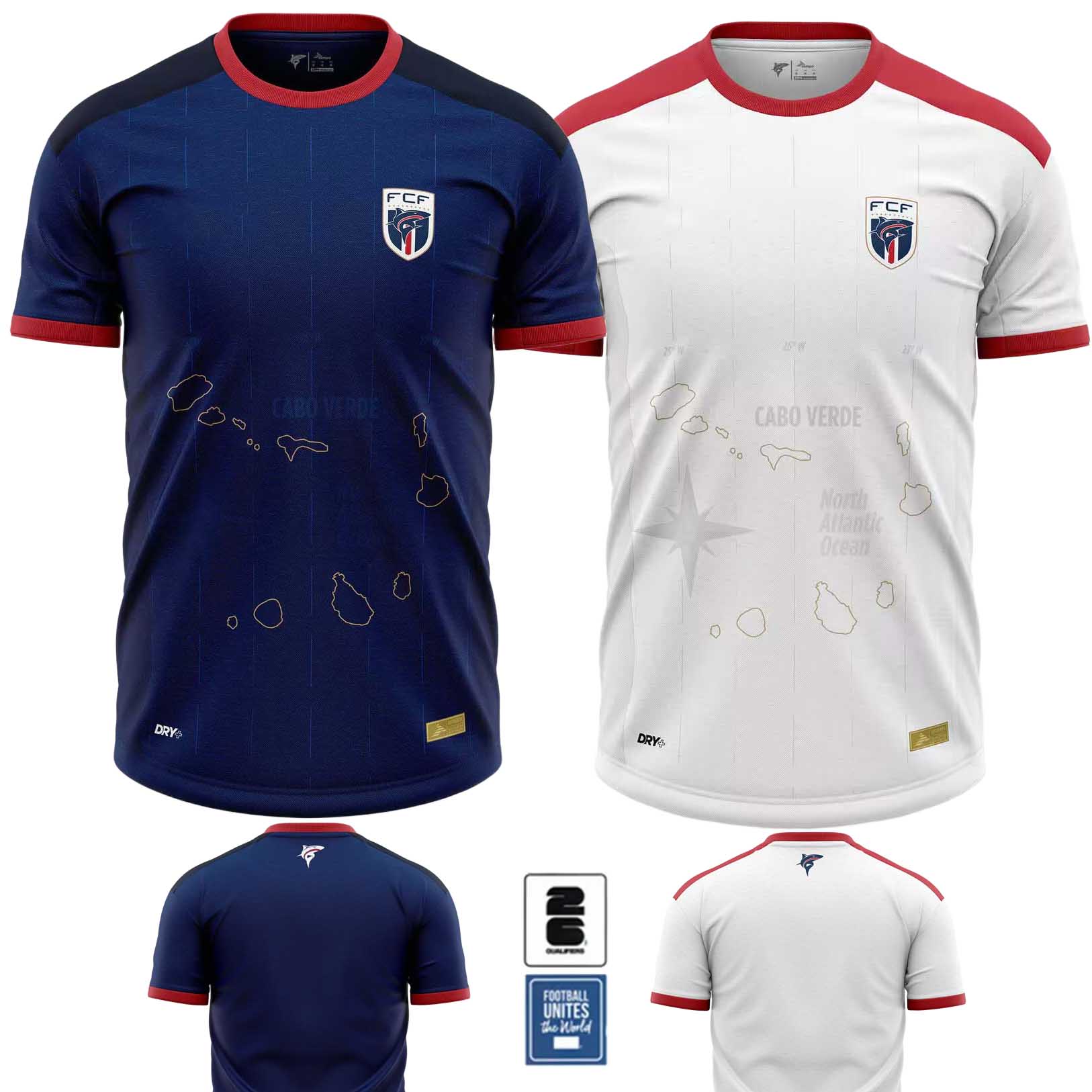 2025 2026 Cape Verde national football team soccer jersey football top uniforms