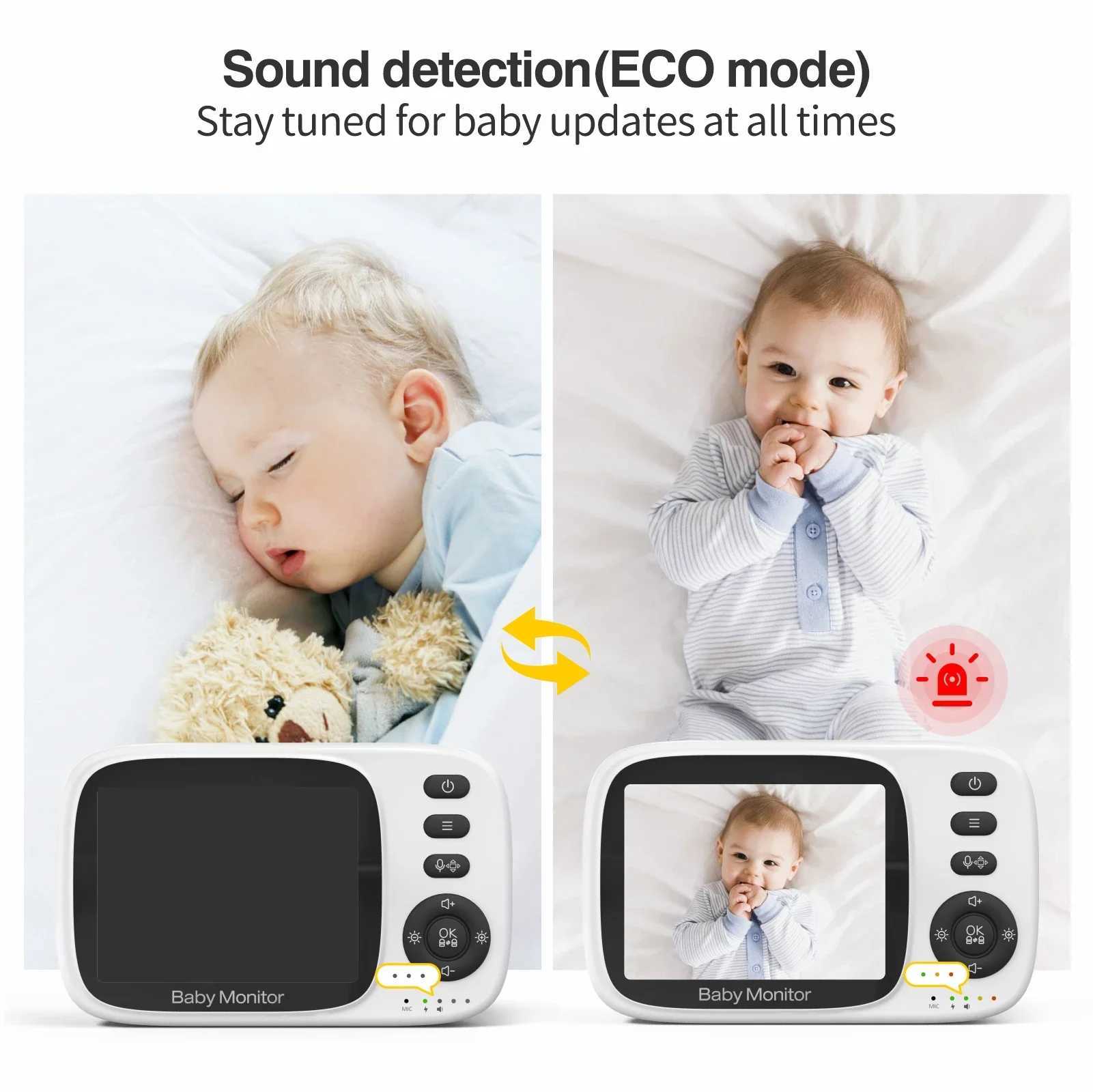 MC632APTZ 32 2x Zoom Baby Monitor Night Vision Music Temperature Detection TwoWay Intercom Baby Monitor 1200 MAh Battery J251121