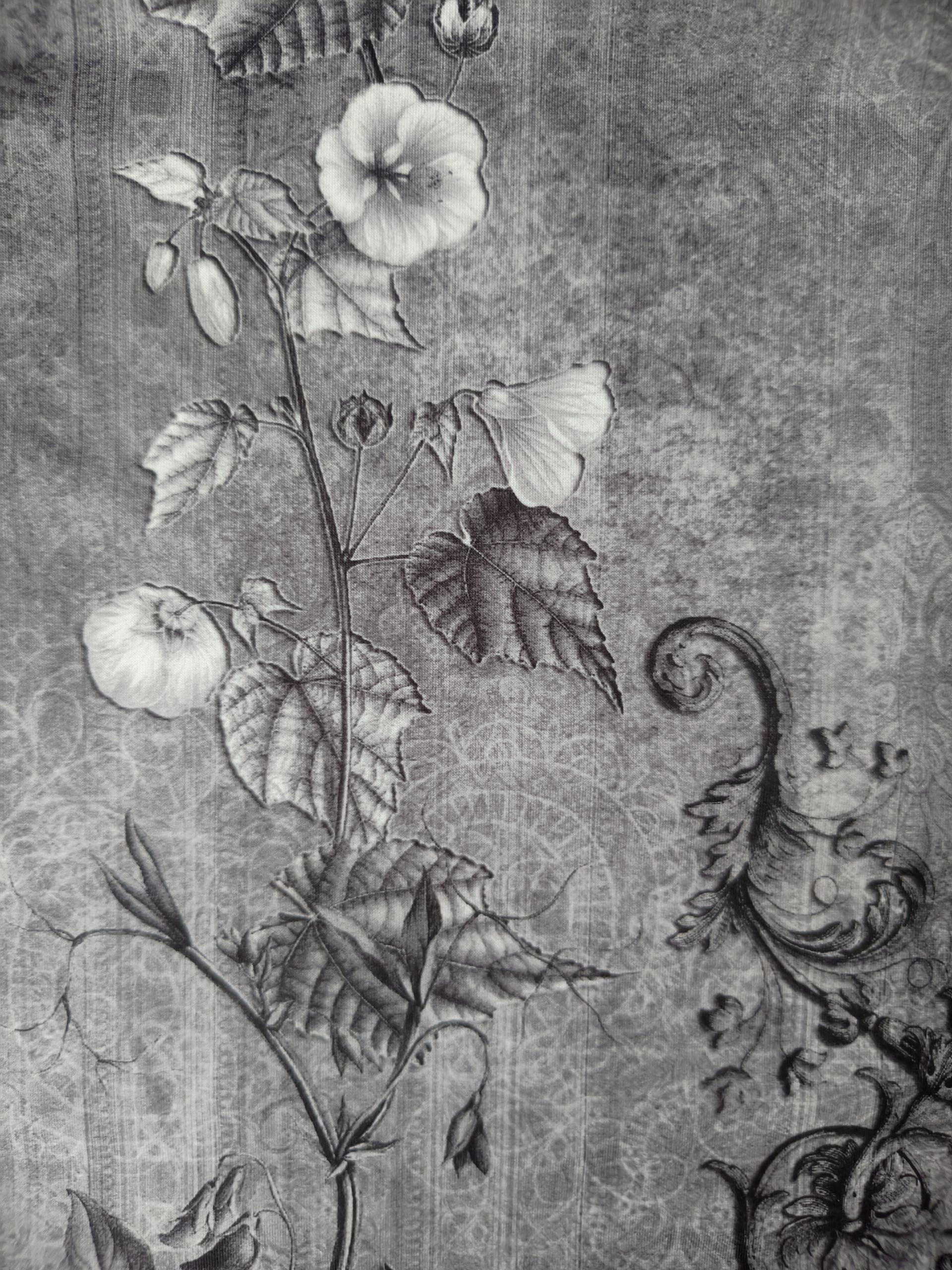 Women's Autumn New Fashion Black Gray Casual Versatile Long Sleeve T-Shirt, Milk Silk Holiday Essential Loose Blouse-CF25101