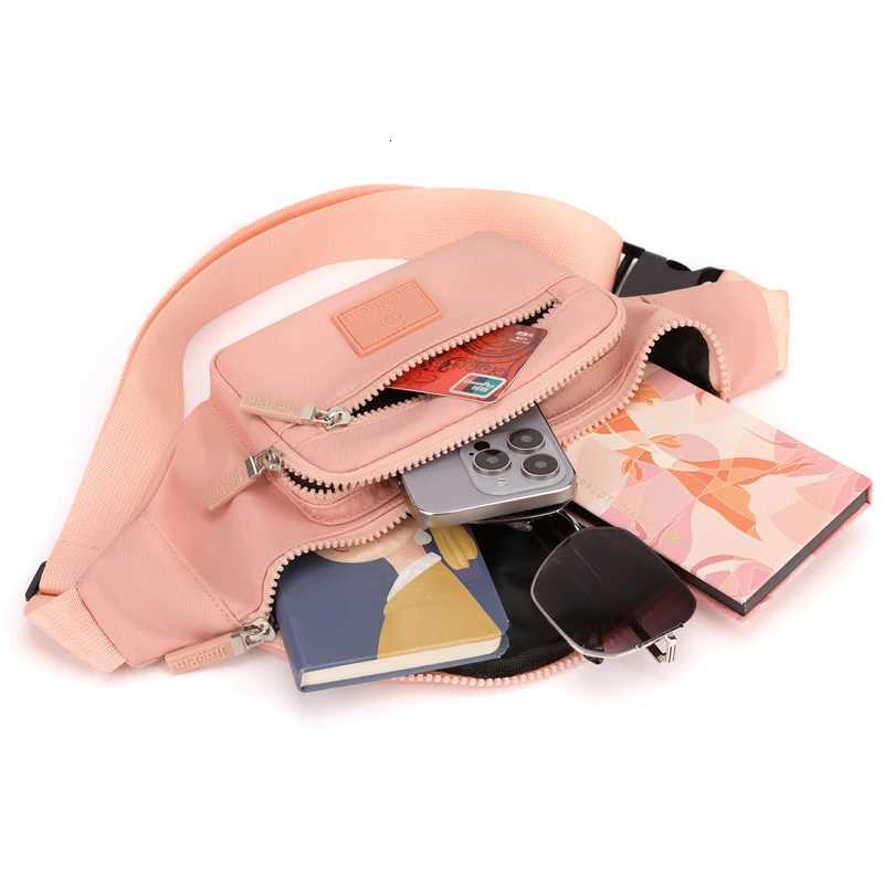 Waist Bag Women Men Waterproof Pocket Fashion Casual Chest Handbag Unisex Sports Travel Purse Waist Pack Belly Bags Case Z251021