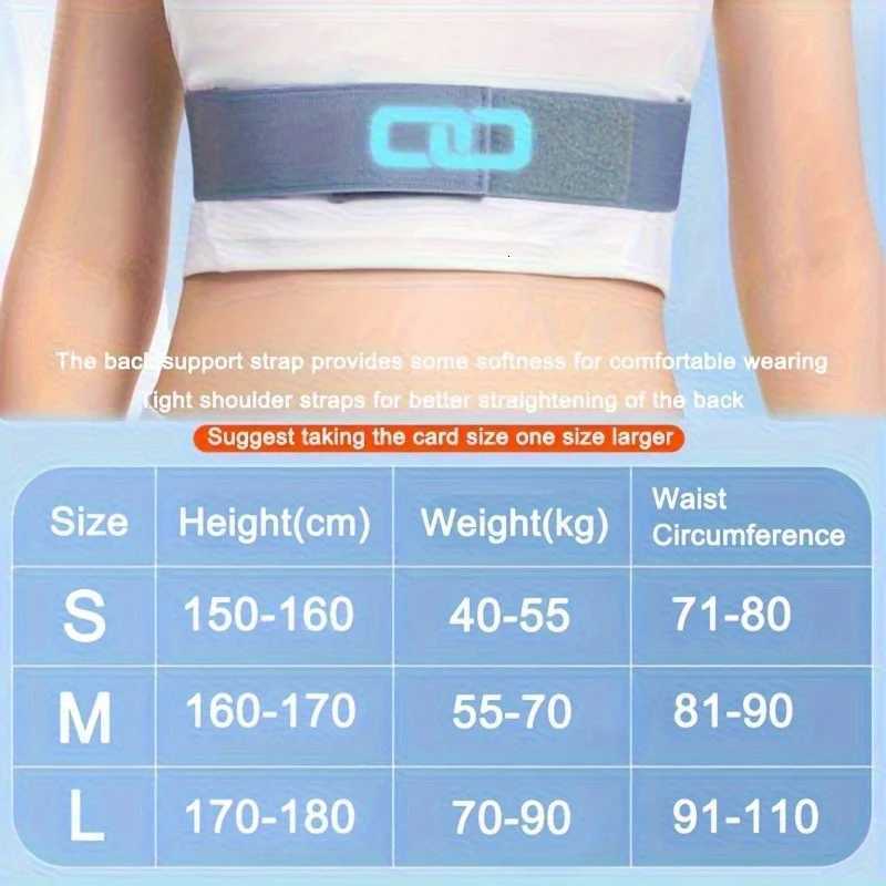 Invisible Back Posture Trainer Adjustable Shoulder Brace Straight Holder Clavicle Support for Men Women Adult Children belt D251021