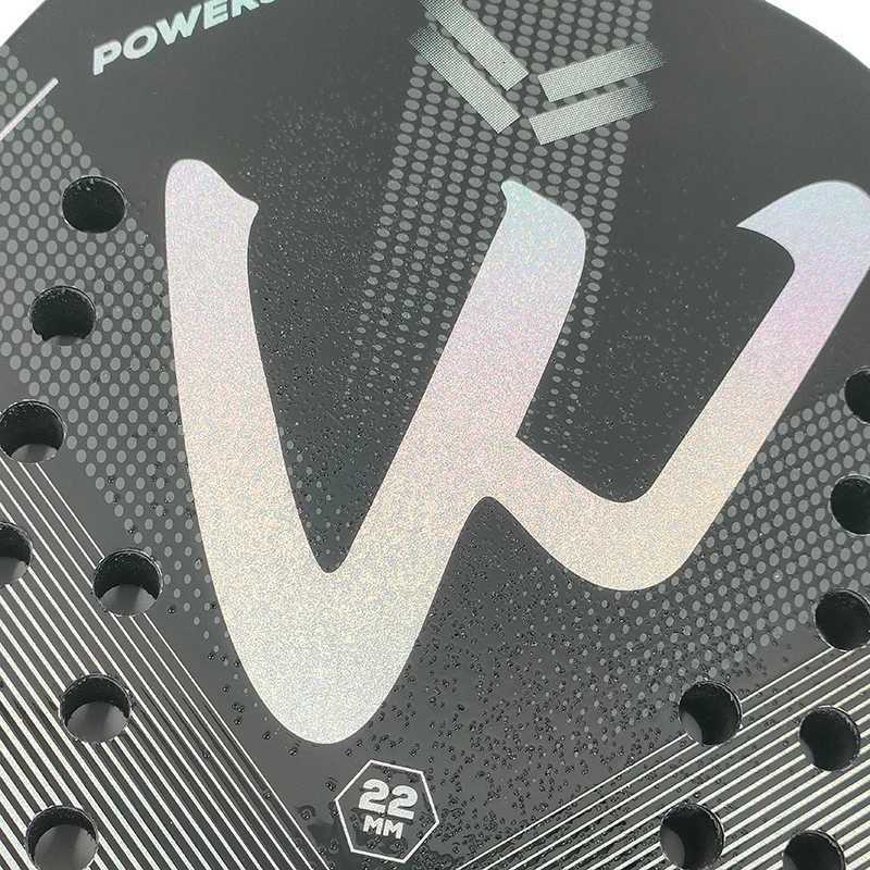 Camewin 3K Beach Tennis Racket Full Carbon Fiber Rough Surface Outdoor Sports Racket For Men Women Adult Tennis Racket The New W251021