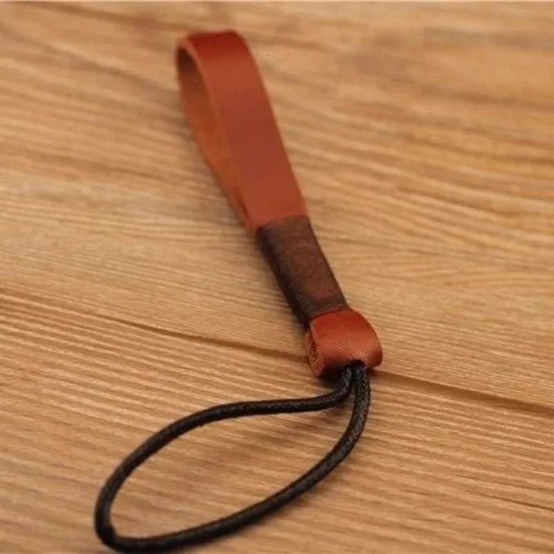 Handmade Genuine Leather Keychains Cowhide Weave Lanyard Keyring Men Women Car Key Holder Key Cover Auto Keyring Accessories W251021