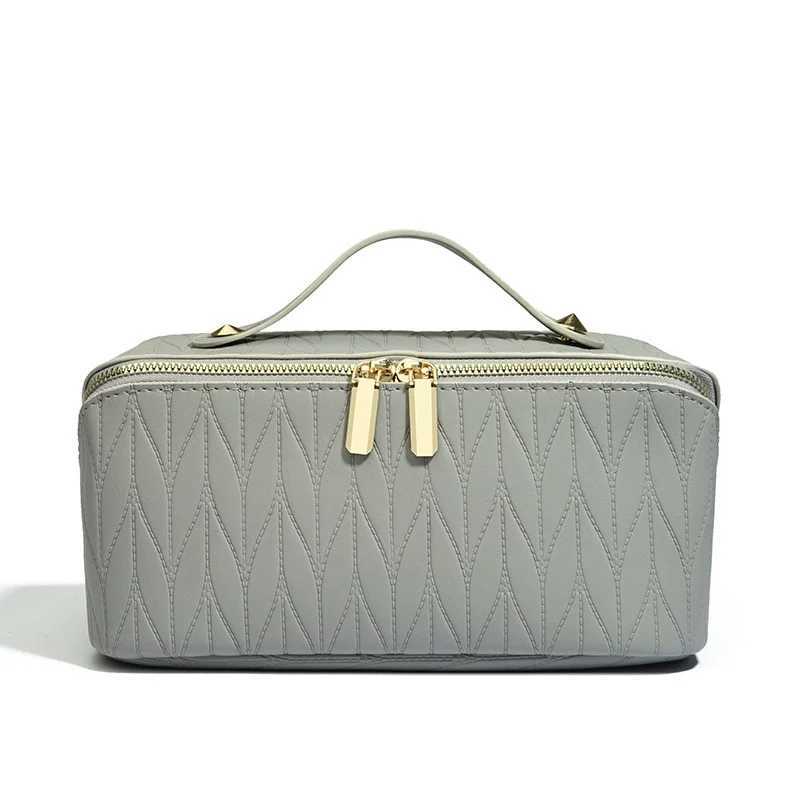 New Womens Cosmetic Bag Portable Storage Bag Large Multifunctional Travel Waterproof Makeup Wash and Storage Cases GeometryW251021