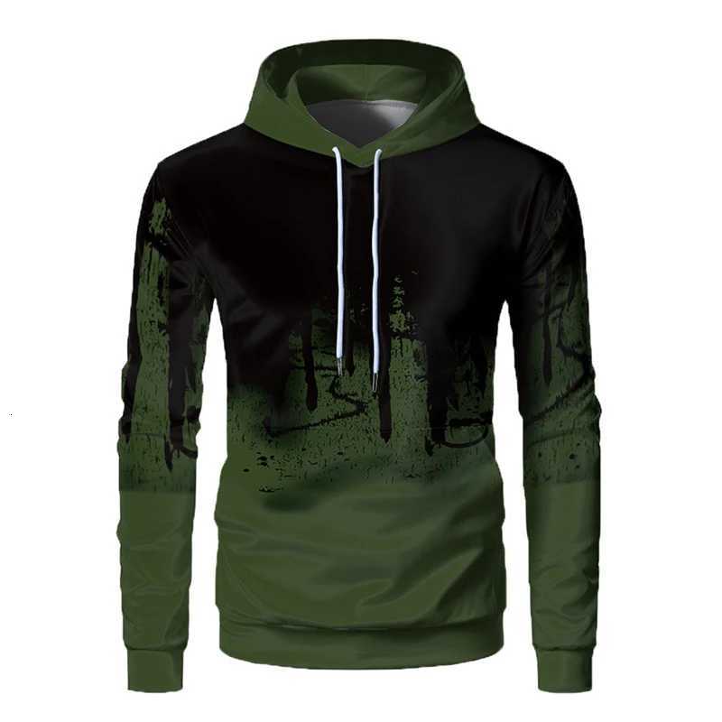 Mens Sweater New Outdoor Sports Digital 3D Printed Hooded Sweater Couple Baseball Suit Loose Male Clothing Fashion Casual Top W251021