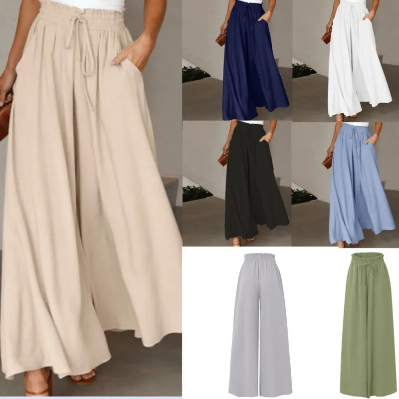 Elegant High Waisted Wide Leg Pants Fashion Women Trousers Harajuku Loose and Comfortable Ropa Mujer Casual Streetwear 251015