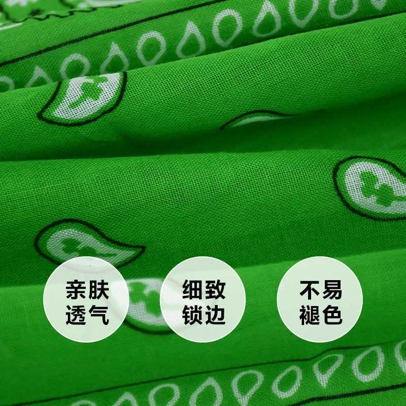 Hot Sell Kerchief Bandana Hip Hop Fashion Headband Neck Scarf Sports Headwear Wrist Wraps Head Square Scarves W251021