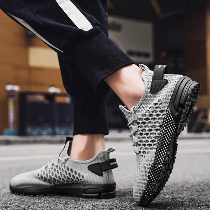 Mens Running Shoes Mens Casual Sneakers Mesh Breathable Outdoor Tennis Walking Shoes Gym Training Mens Shoes Size 3646 251017