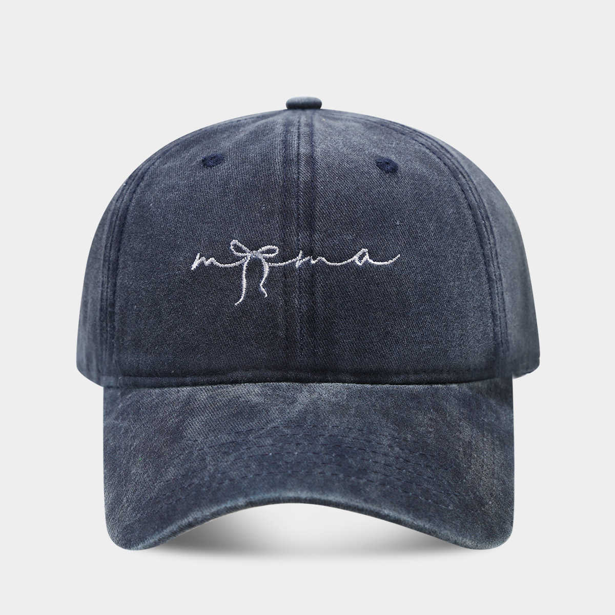 Womens Spring Summer Bowknot Letter Soft Top Sun Hat Sun Protection Slimming Outdoor Breathable Casual Baseball Cap H251020