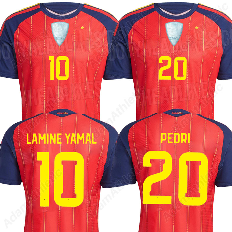 Spain jerseys 2026 world cup LAMINE YAMAL football shirts 26 27 PEDRI RODRIGO soccer jersey kids kit player version