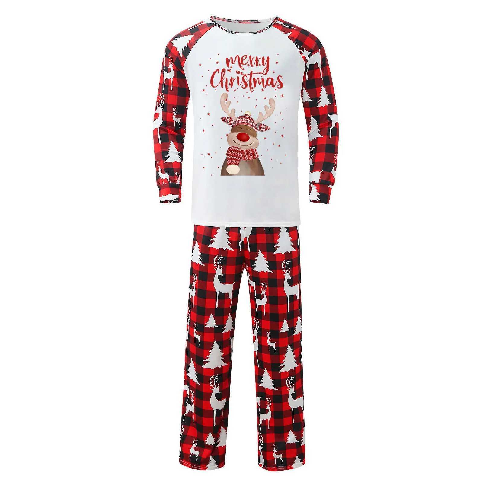 Christmas Pyjamas Family Set Pyjamas Christmas Partner Women Men Children New YearS Clothes ParentChild Matching Pajamas Set L251021STYJ