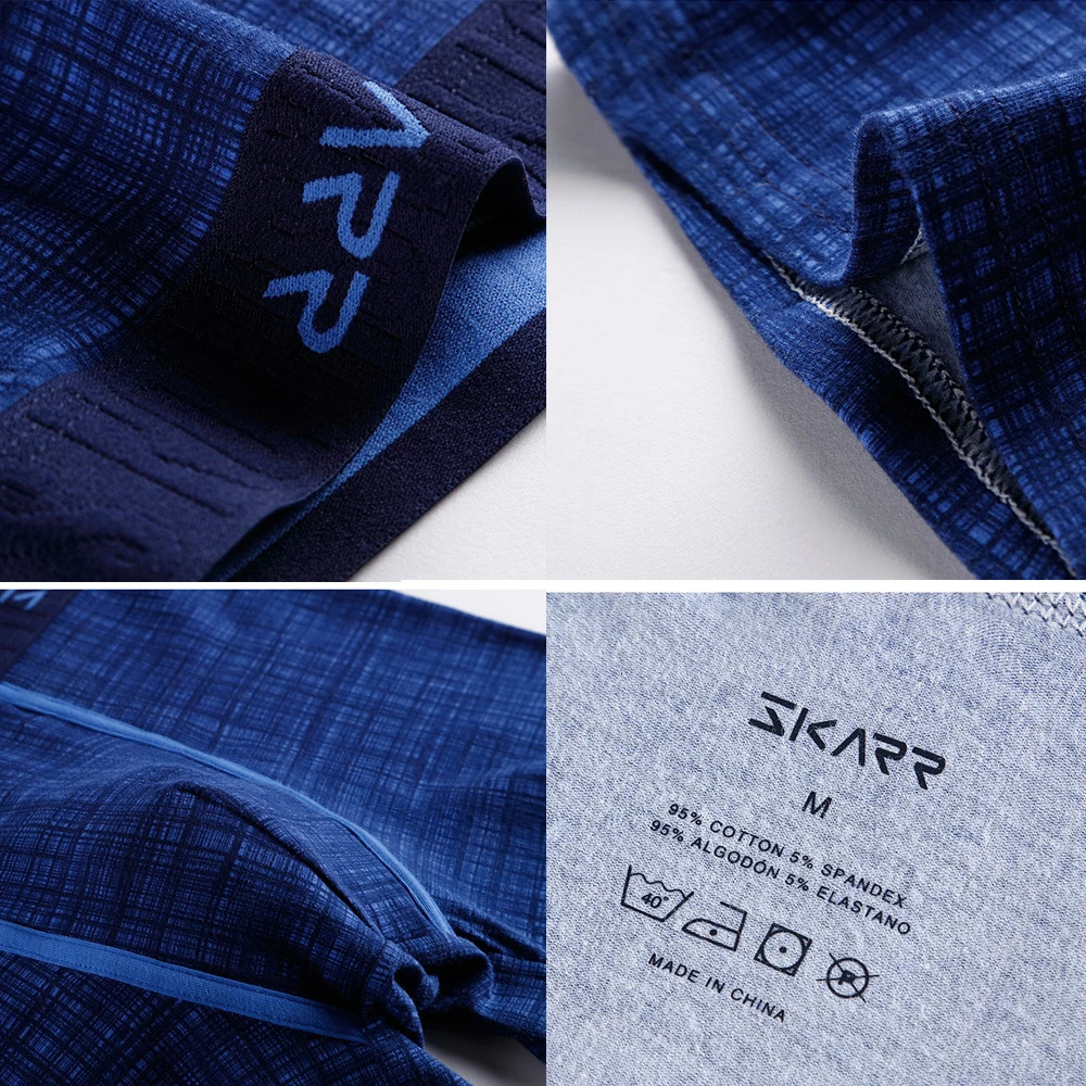 4pcs Set Men Boxer Shorts Soft Boxers for Mens Panties Mens Underpants Male Cotton Sexy Underwear Boxershorts Family Calecon 251021