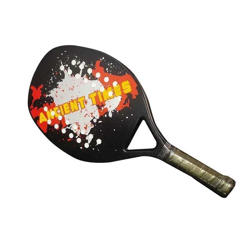 2025 Adult Professional 2K Carbon Frame Fiber Beach Tennis Racquet Soft EVA Facial Laquita With Bag Unisex Equipment W251021