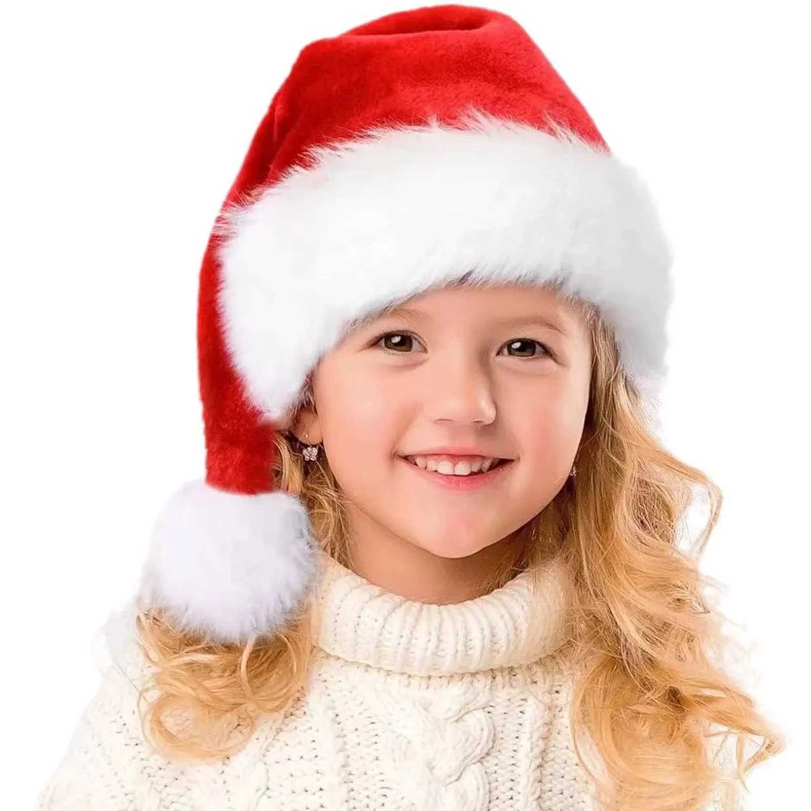 Kids Christmas Hat Baby Toddler First Christmas Santa Hat New Year Christmas Party Clothing Accessories DressUp Decoration Prop J251021