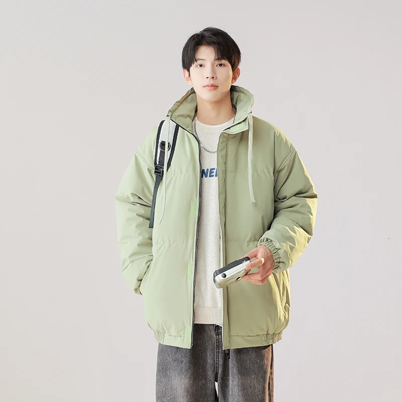 Winter Mens Thicken Warm Parkas Stand Collar Windproof Casual Male Overcoat Fashion Quality Cotton Jackets for Mens Comfortable 251021