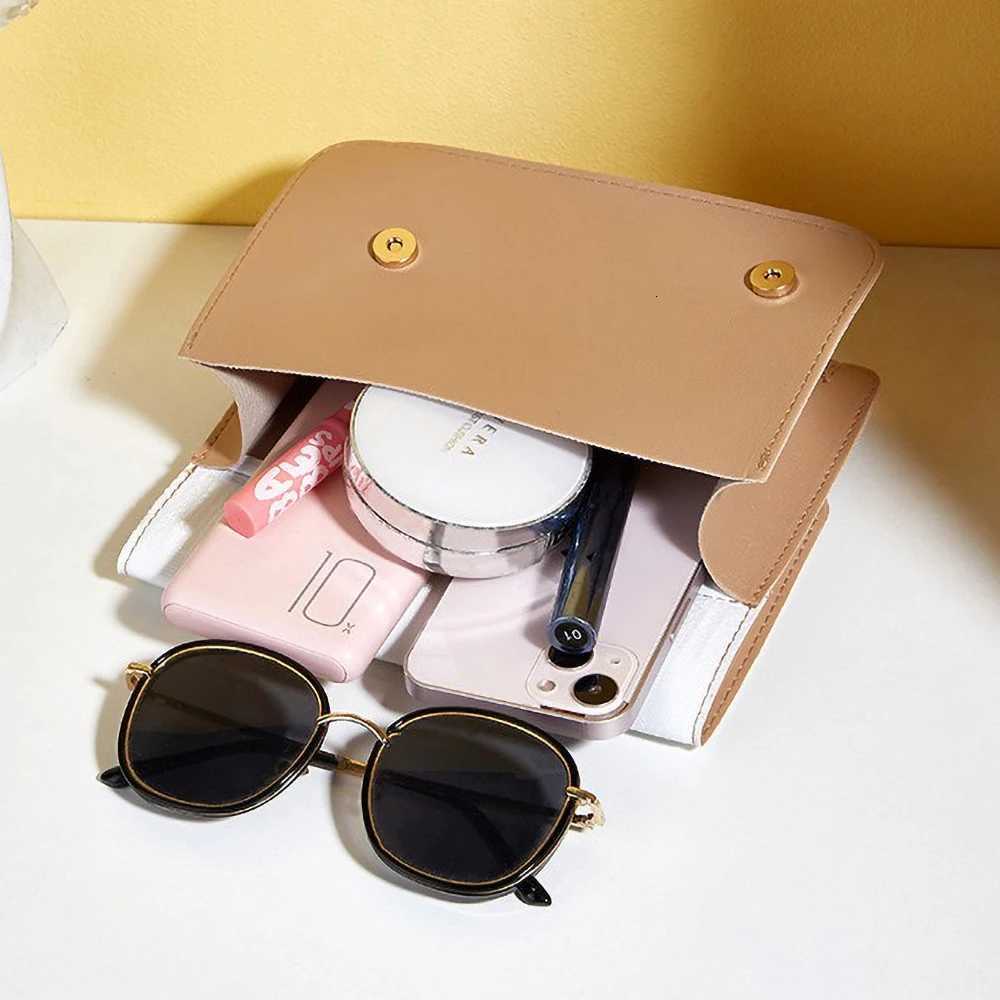 Trendy Embroidered Square Bag Diamond Pattern Shoulder Purse with Chain Strap Magnetic ClosureXJ251021