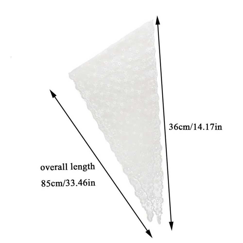 Retro Floral Lace Hair Scarf Triang Neck Scarf broidered Triang scarf for Wen Travel Photo band Fashion BandaW251021