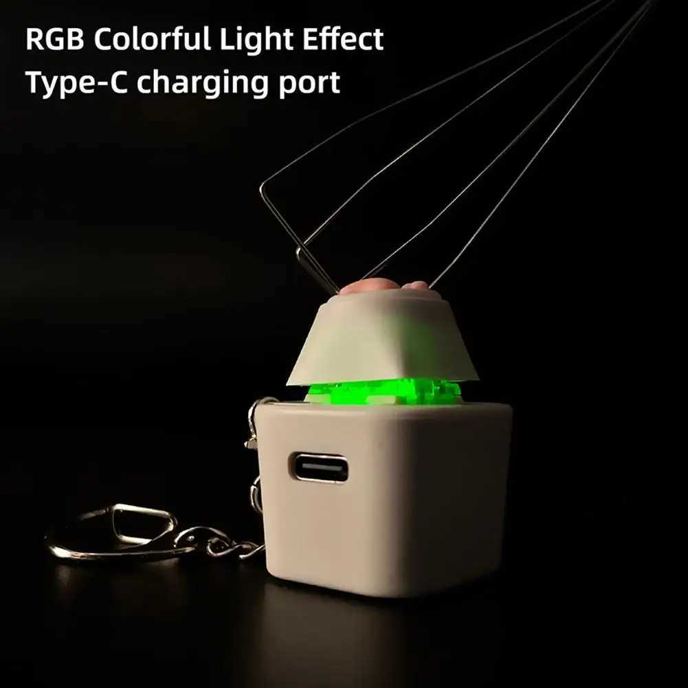 Keycap Style Cute Little Yellow Duck keycaps Keychain Personality Key Cap for Mechanical Keyboard Cherry MX Axis 3D Design J251121