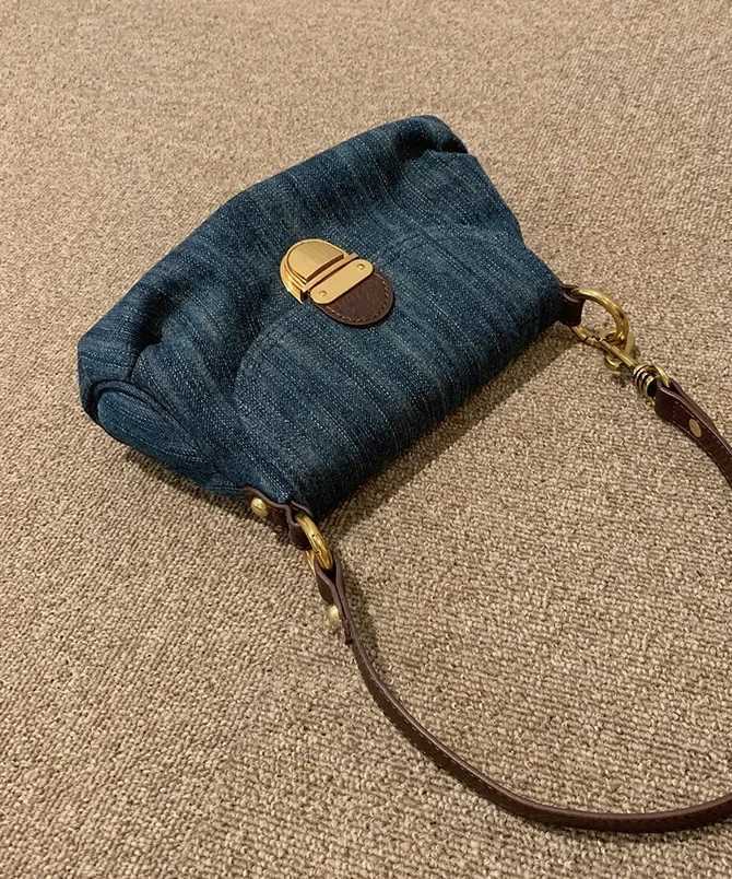 Fashion Denim Women Shoulder Bags small Lady Axillary bags ladies Handbags blue Cowboy Female totes wallet bolsasXJ251021