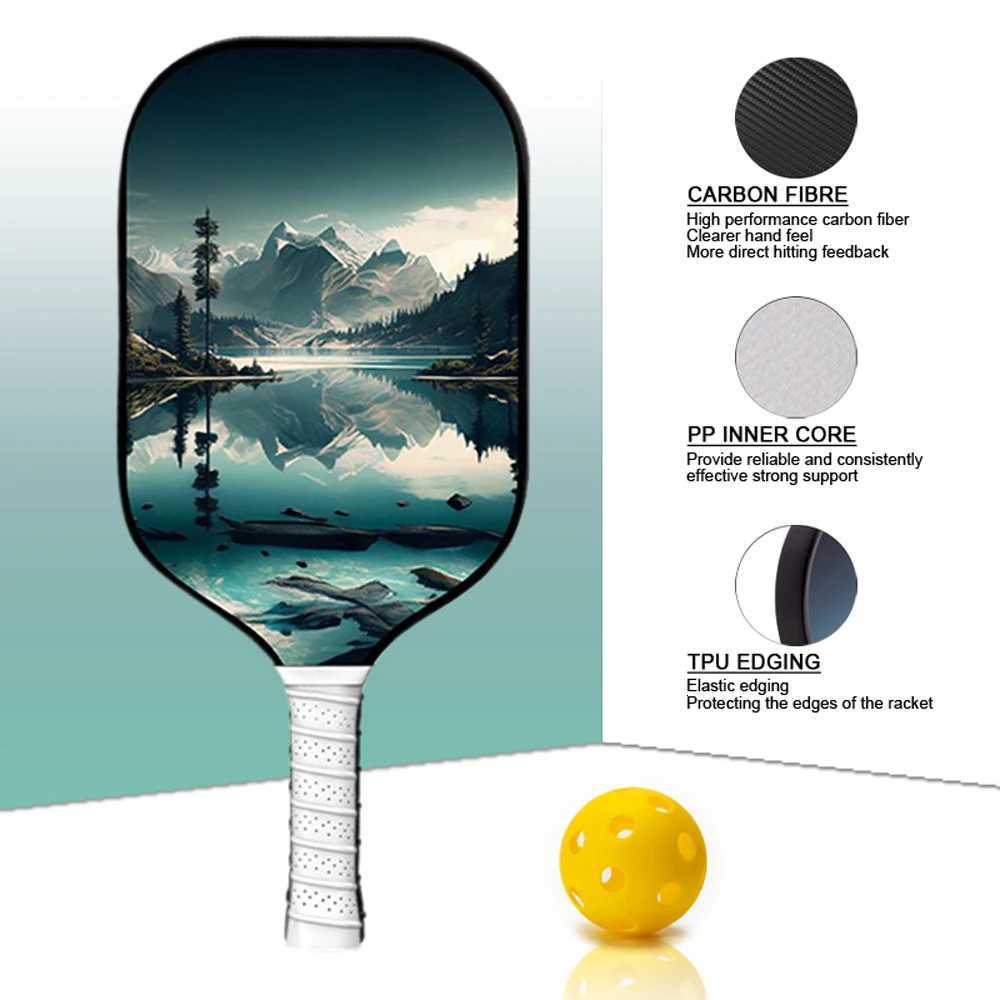 Free shipping professional carbon fiber Pickleball racket Attack training multipurpose Pick beach tennis racket picker racket W251021