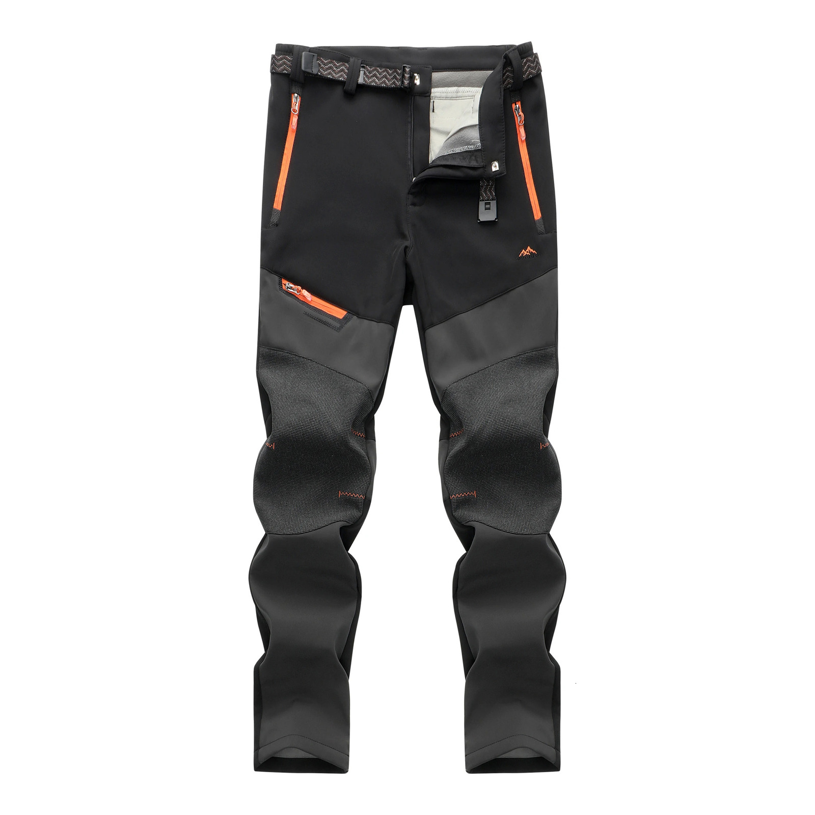 Mens Waterproof Hiking Pants Outdoor Fleece Lined Snow Ski Winter Softshell Snowboard 251017