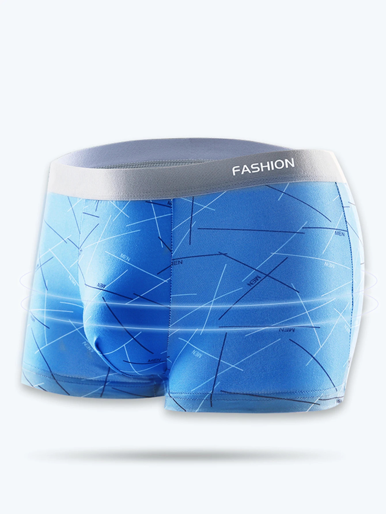 4 Pieces of Mens Underwear Comfortable Soft Fashionable Trendy Individual Mens Boxer Briefs Line Athleisure Pants 251021