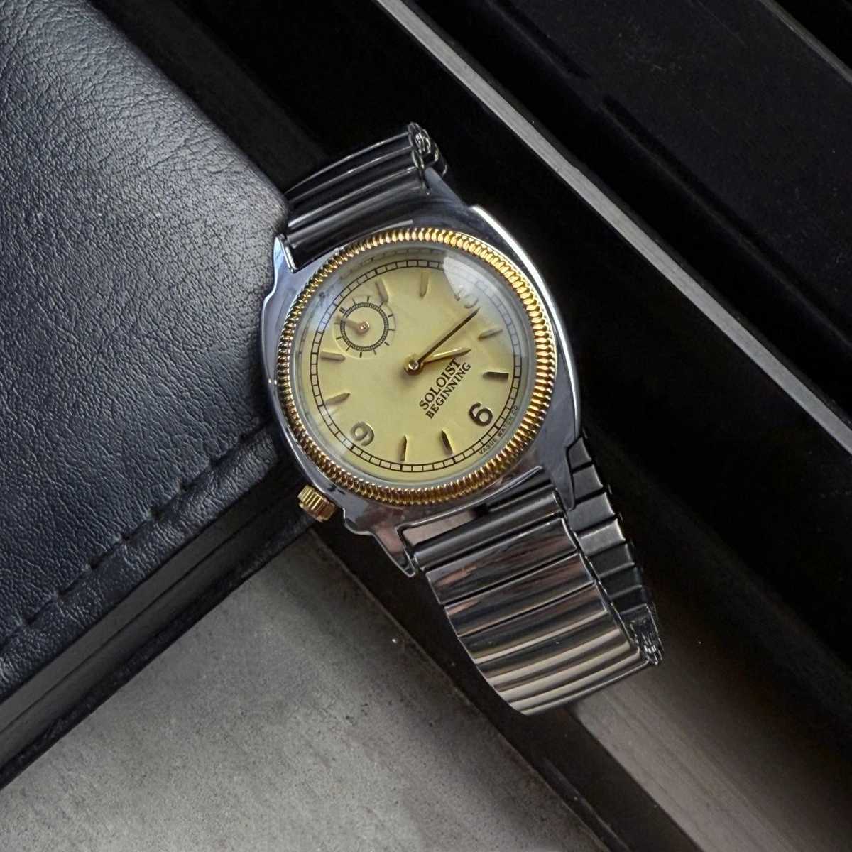 Vintage spring str womens independent second dial retro light luxury fashion niche quartz Telescopic strXJ251021