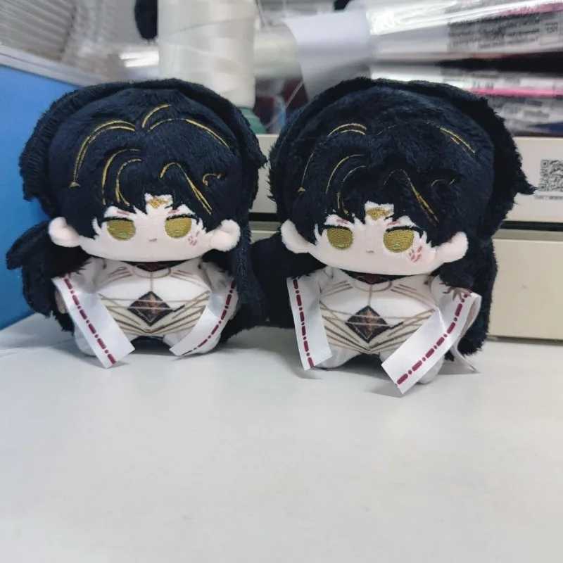 10cm Game Love and deepspace Zayne Kawaii Cosplay Dango Cotton Doll Nunu Body Anime Bag Soft Plushies Mini Toy Figures Fans Gift L251021