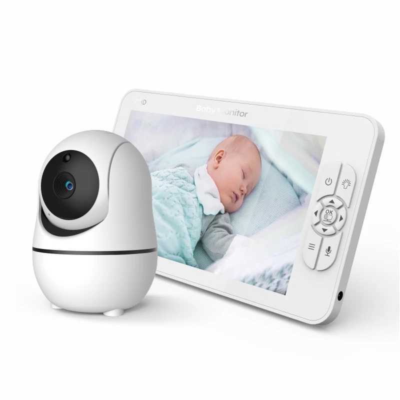 7Inch IPS Screen 360Degree Wireless PTZ Baby MonitorTemperature Display Nanny Cam Two Way Audio Intercom Babysitter Video Camera J251121