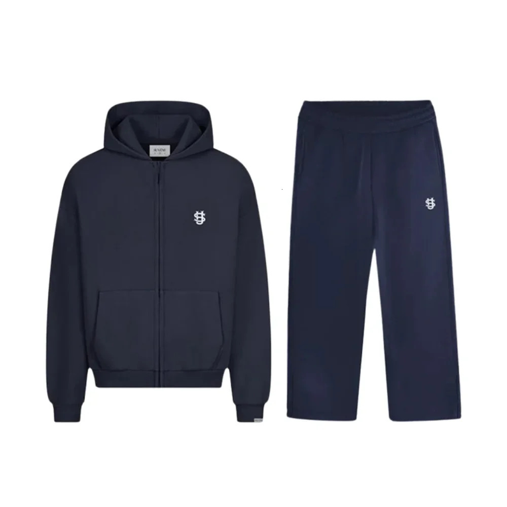 Gothic Retro Graphic Loose Sports Zipper Hoodie Suit Mens and Womens Y2K Harajuku HipHop Casual Joker Pants Street Wear 251021