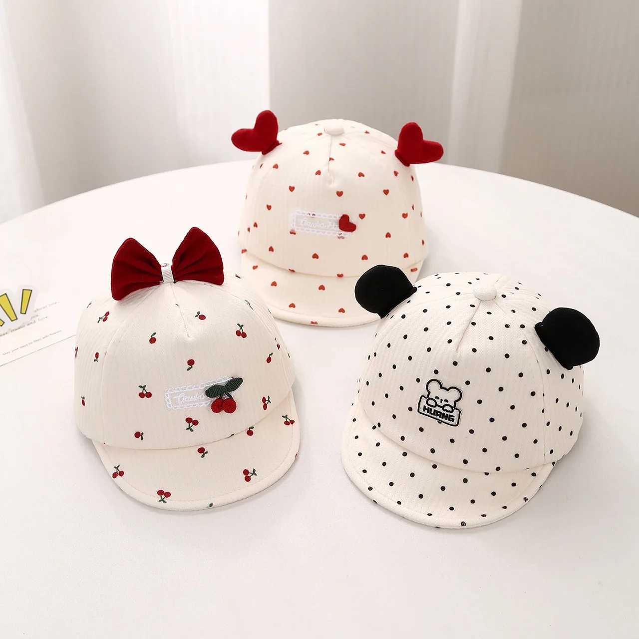 Princess Baby Girl Baby Hat Sweet Bow Baby Boys Girls Ear Protection Cap Beanies Soft Newborn Fetal Hat J251021