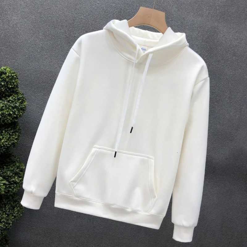 No Male Hoodie Brand High Quality Simple Designer Cotton Y2k Vintage Aesthetic Tops Clothes Mens Hooded Sweatshirt White W251021