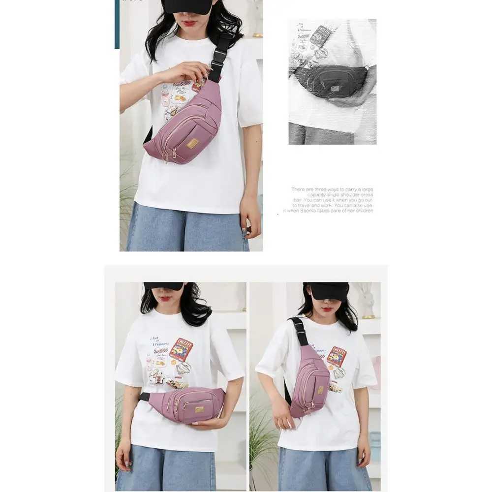 Fanny Packs for Women Men Belt Bag Fashion Waist Packs Lightweight Crossbody Bags Bum Bag for Running Hiking Travel Workout New Z251021