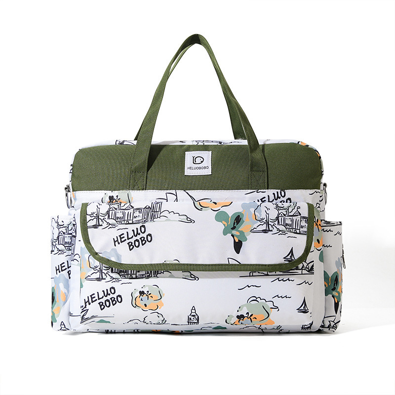 New Fashion Design Handheld Milk Powder Bag Mommy Bag Multi functional Storage Baby Insulated Bottle Bag Mother Baby Bag Baby Cart Hanging Bag