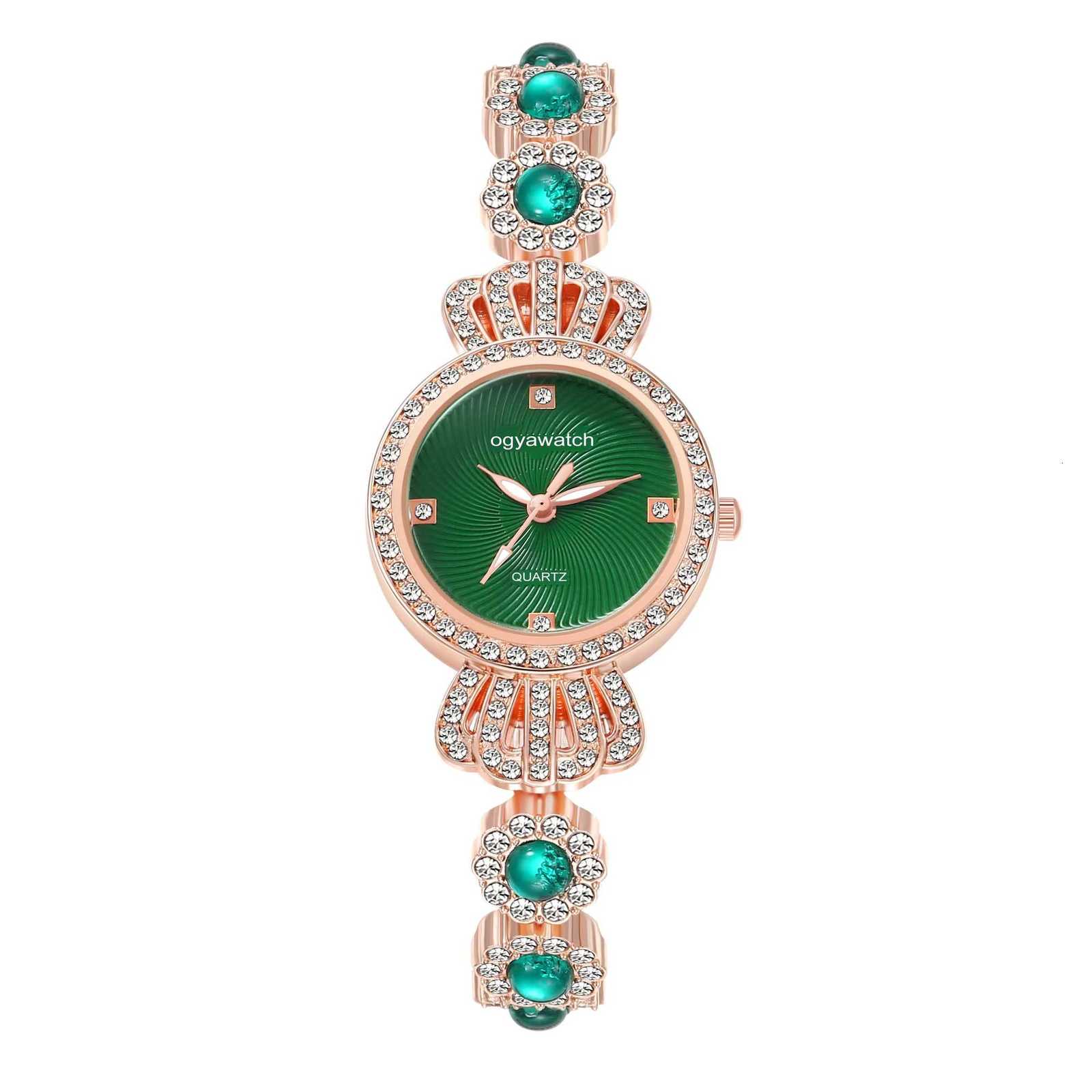 Elegant Women Luxury Rhinestone Crown Ladies Quartz Exquisite Fashion Analog Bracelet Wrist Clock relogio femininoXJ251021