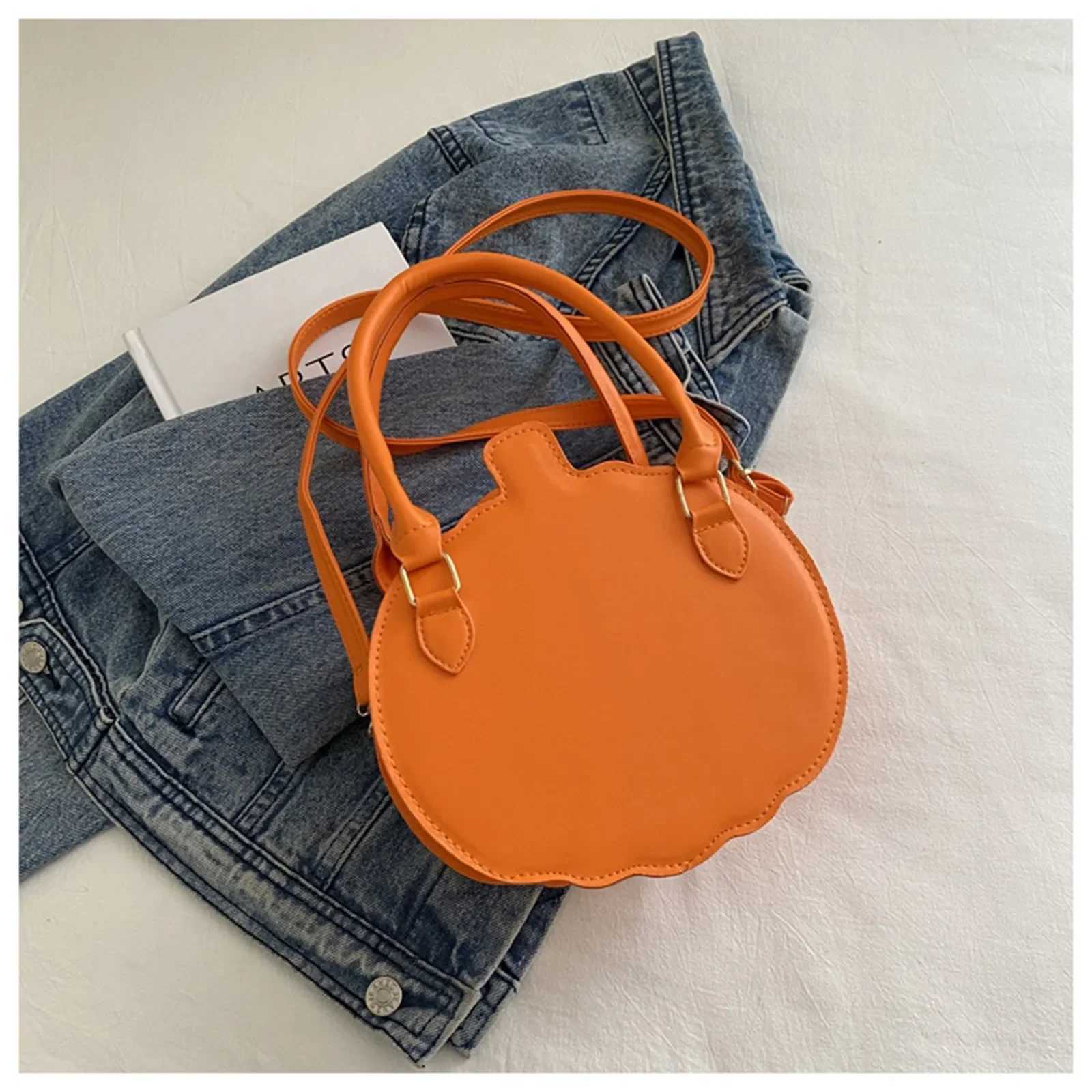 Halloween Fun Pumpkin Bag 2025 New Fashionable Personalized Creative Trendy Single Shoulder Womens Bag Cartoon Crossbody BagXJ251021