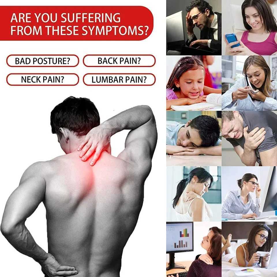 GETINFIT Adjustable Spine Posture Corrector Protection Posture Correction Band Humpback Back Pain Relief Corrector Back Shoulder D251021