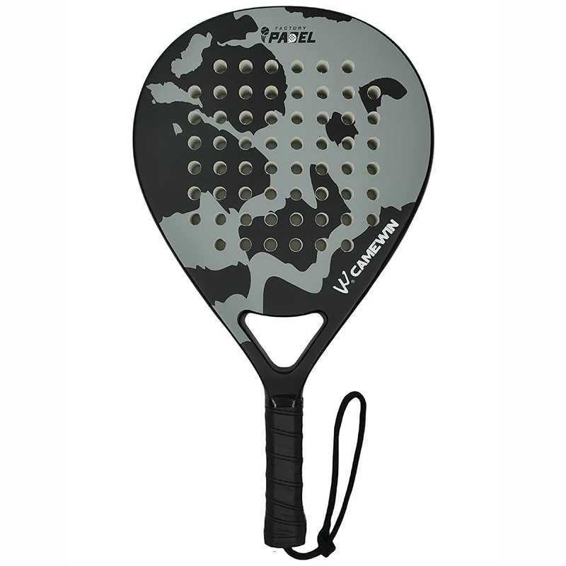 CAMEWIN Thickened Padel racket Paddle racket 00 Carbon fiber EVA elastic memory foam core Carbon fiber Beach tennis rackets W251021