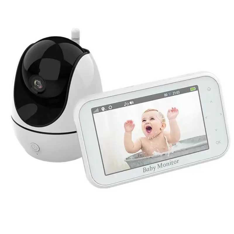 PTZ Baby Monitor 43 inch Wireless Video Night Vision Temperature Monitoring 2 Way Audio Talk Baby Nanny Security Camera J251121