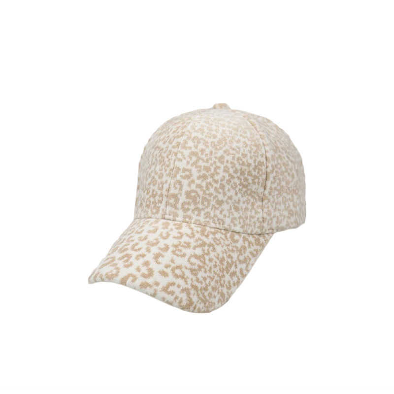 Autumn Winter Hat Women Leopard Print Baseball Cap Warm Fashionable Duckbill Cap Outdoor Casual Personality Versatile New Trendy Hat H251020