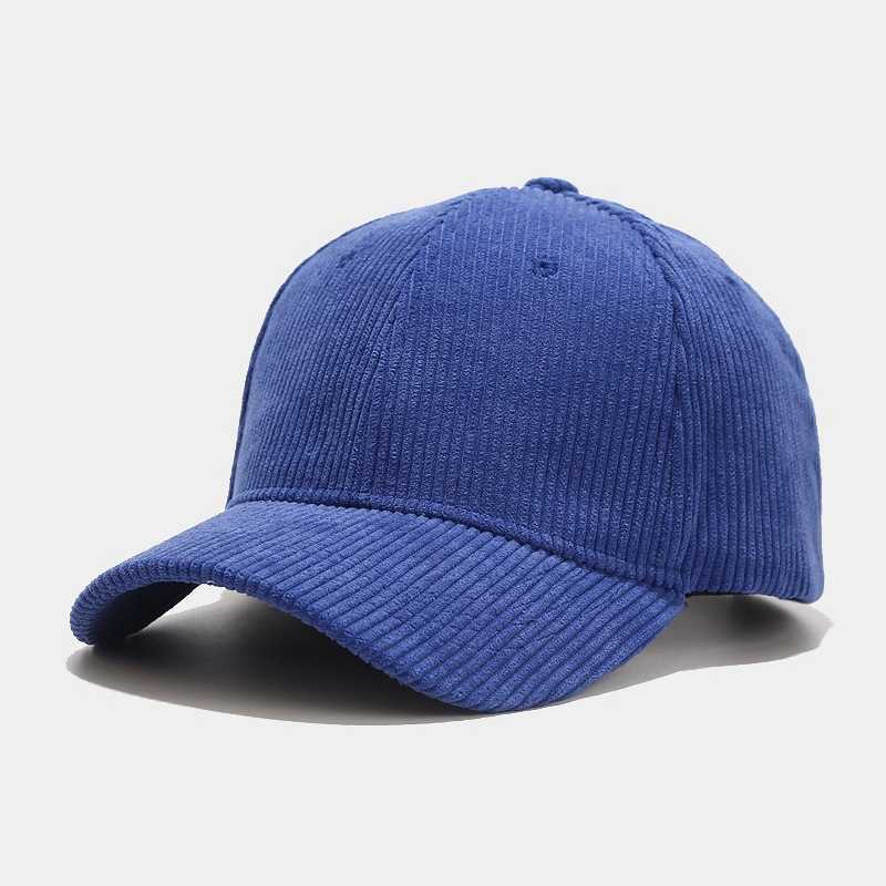 Hat Mens Early Autumn Light Board Corduroy Baseball Hat Womens Literary Solid Color Duck Tongue Hat Couple Curved Brim Hat H251020