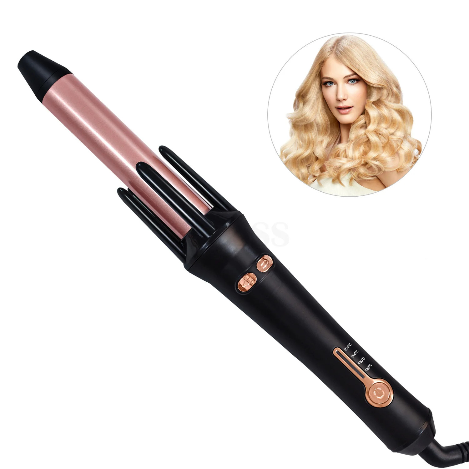 Automatic Hair Curler Auto Hair Curling Iron Ceramic Rotating Air Curler Air Spin Wand Styler Curl Machine Magic Hair Curler 251018