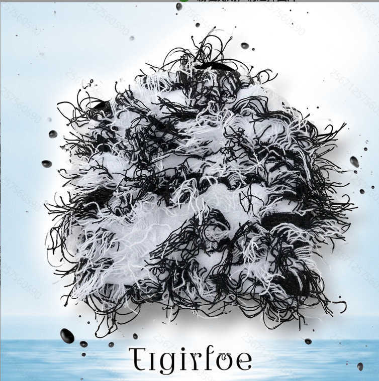 Couple Style Personalized Furry Knitted Hat Outdoor Warm Trendy Hat Funny Pullover Hat H251020